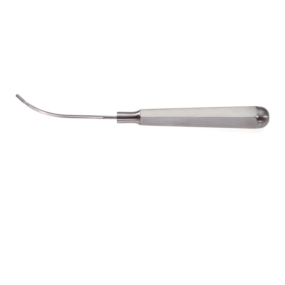 Dingman Cartilage Abrader 15cm Curved Righ
